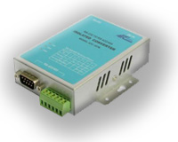 RS232 / RS422 / RS485 - Multi-mdus optikai modem ST csatlakozval